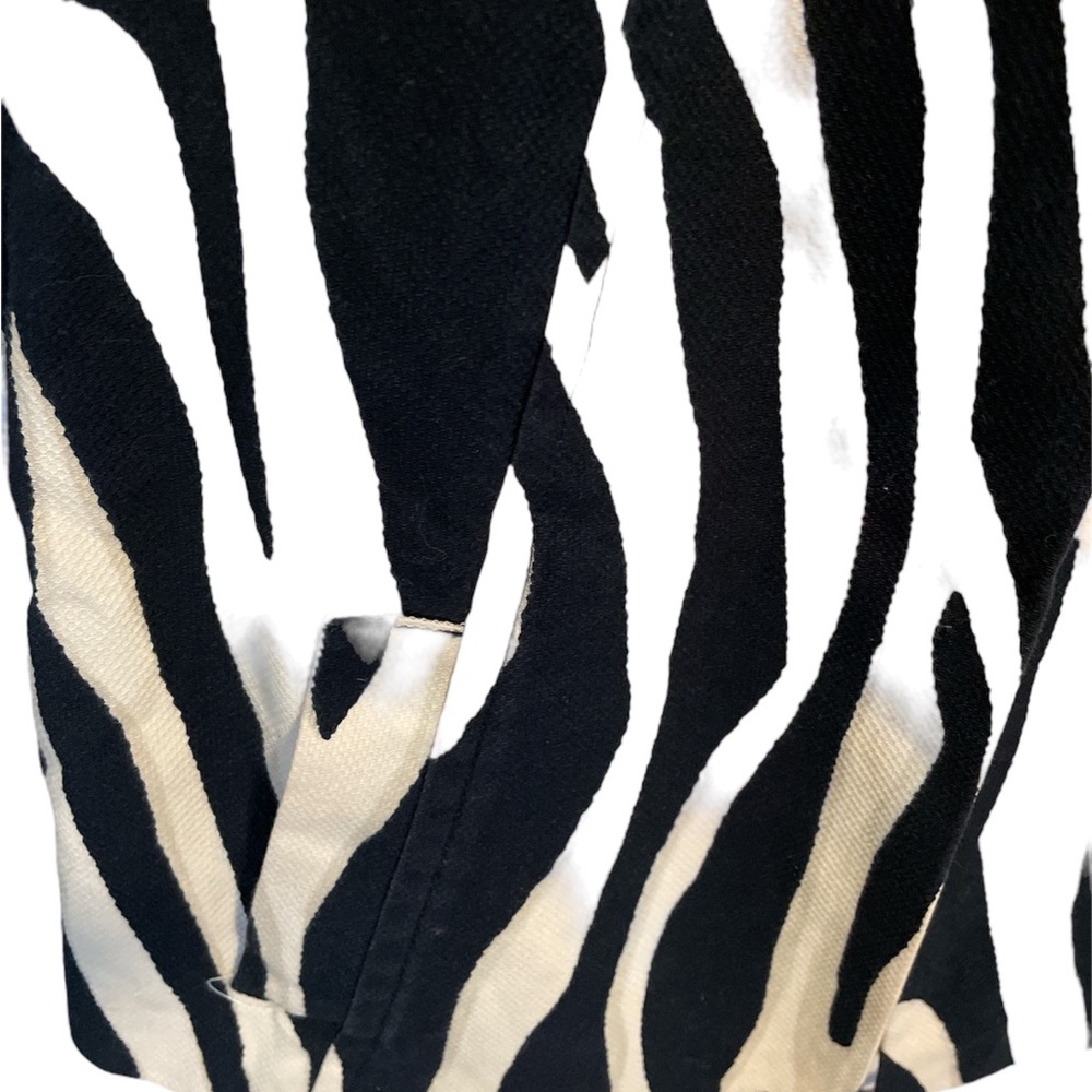 Express Design Studio Multi Color animal print Bolaro Jacket Sz Small - Picture 5 of 6